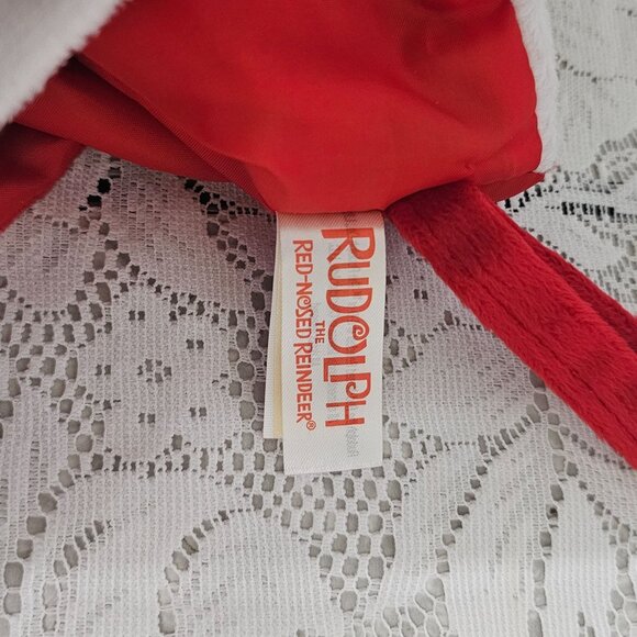 Rudolph Red Nose Reindeer Stocking 17" Christmas Dan Dee holiday nostalgia colle - Picture 4 of 8